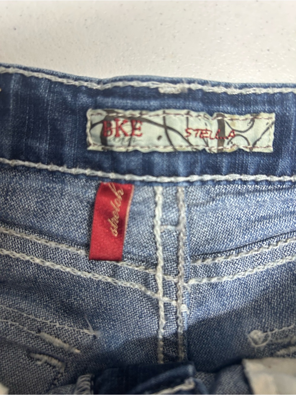 Women's Dark Blue BKE Shorts size 25 - Picture 6 of 7